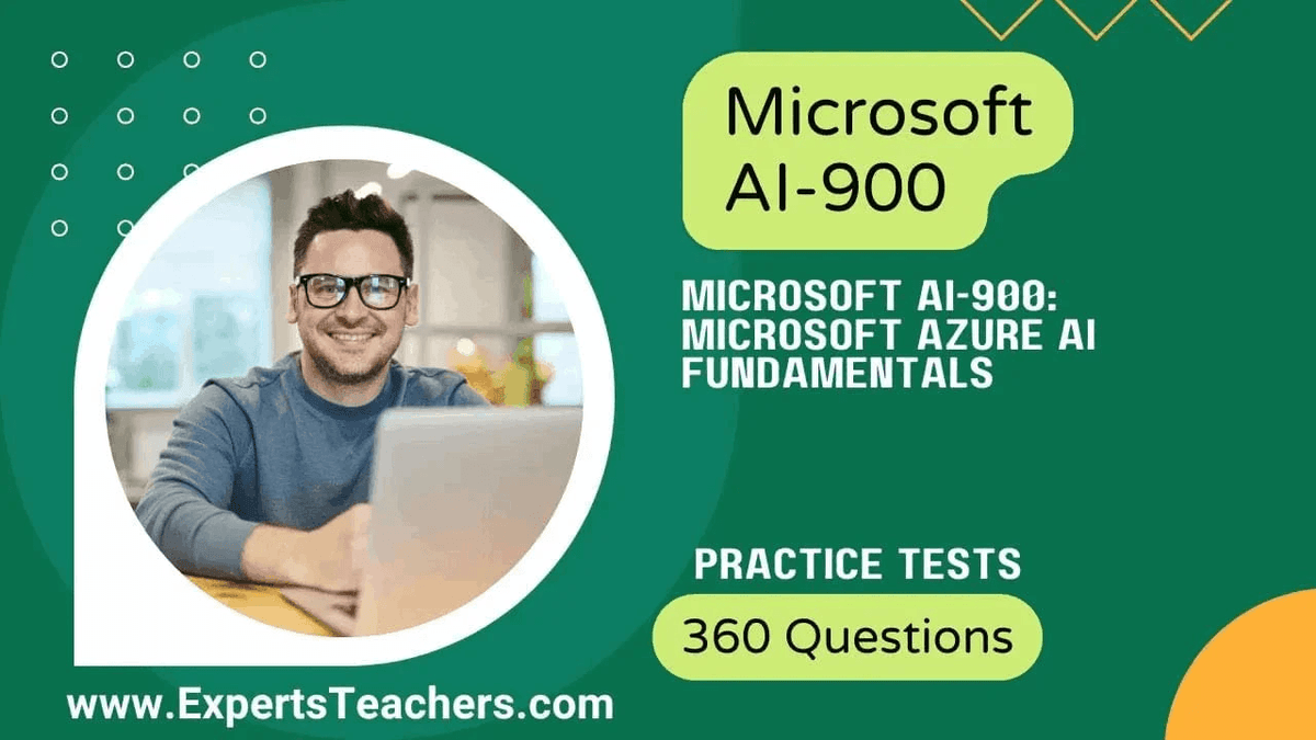 Online course cover image for AI-900 Practice Tests 2026 by ITPracticeTests, Microsoft Azure AI Fundamentals exam prep material.