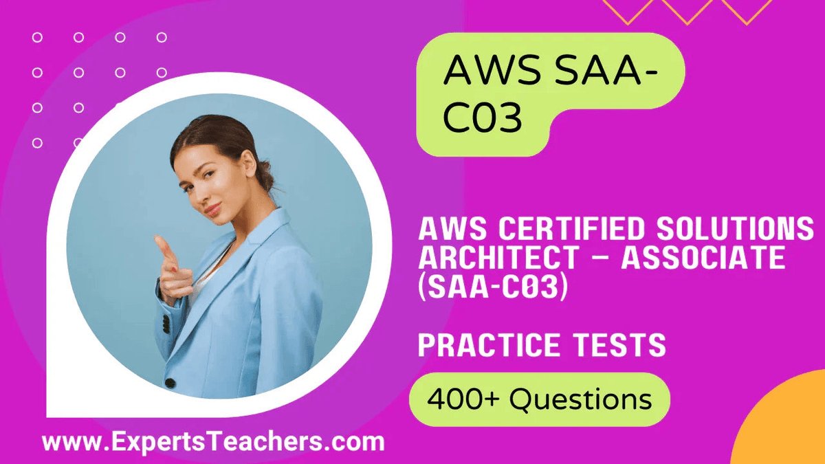 AWS Certified Solutions Architect Associate SAA-C03 practice tests with 400+ questions