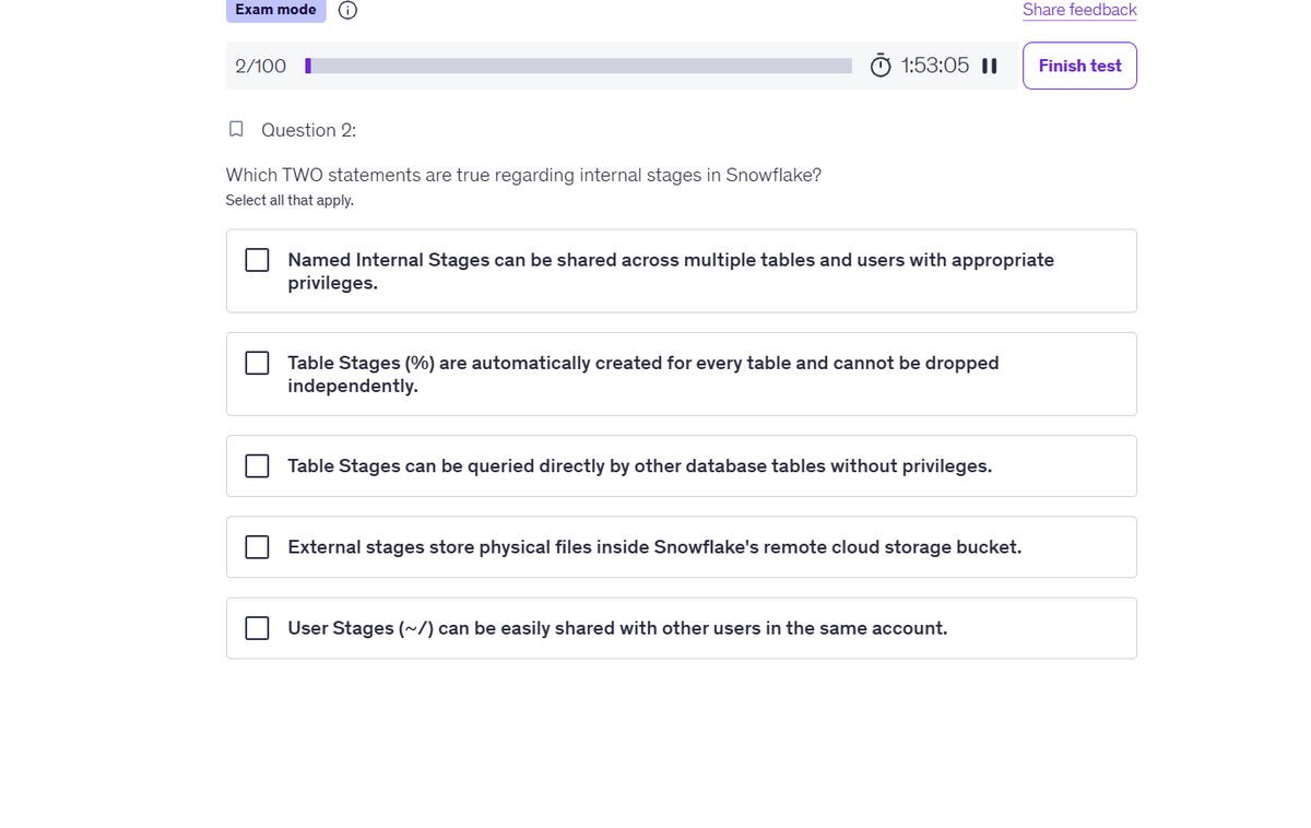 SnowPro Core COF-C03 Practice Tests | Snowflake Certification
