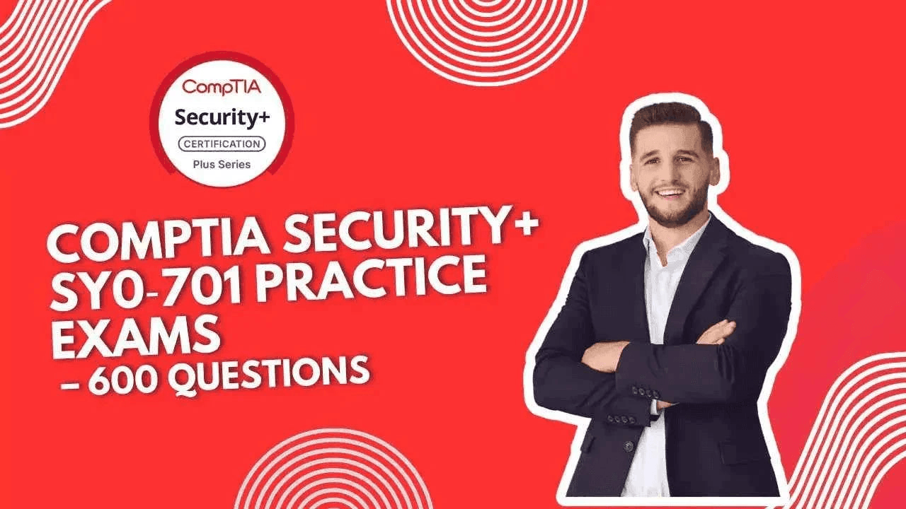 CompTIA Security+ SY0-701 practice exams with 600 questions from ITPracticeTests, designed to help prepare for the certification exam.