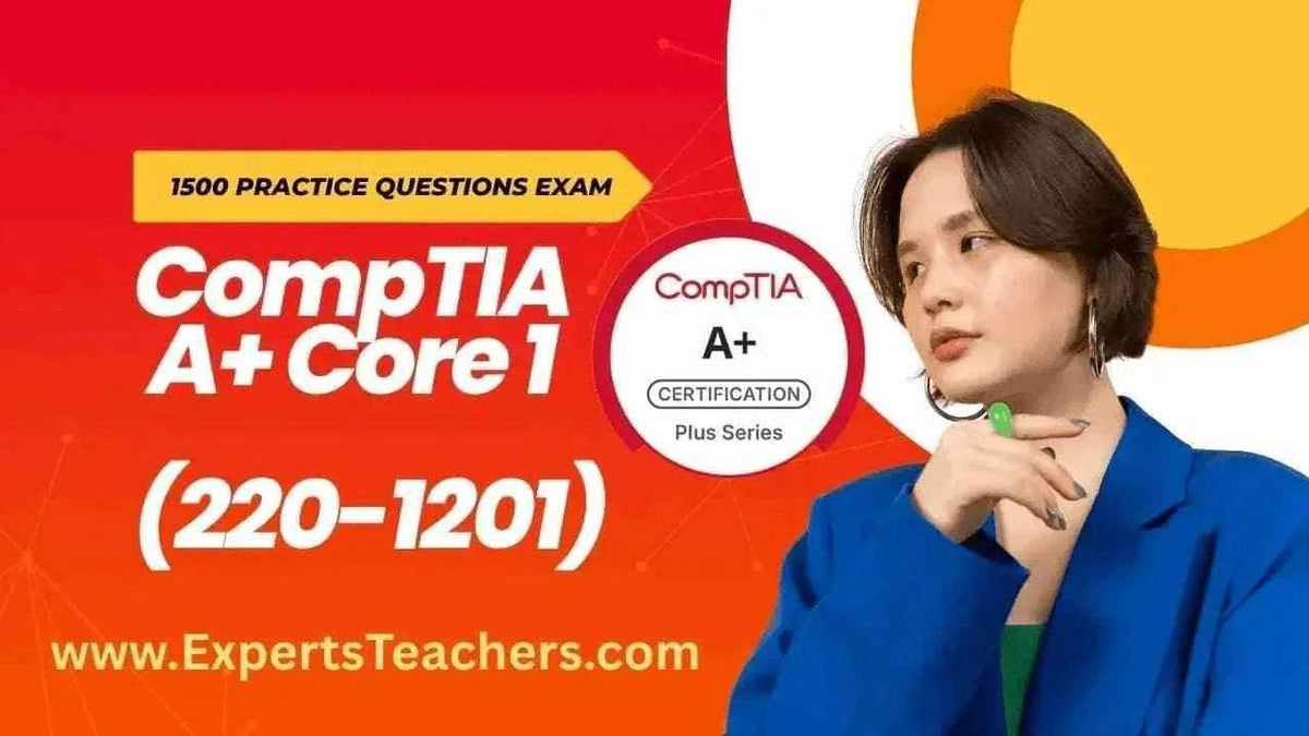 ITPracticeTests CompTIA A+ Core 1 online course with 1500 practice questions for exam preparation, featuring expert teachers.