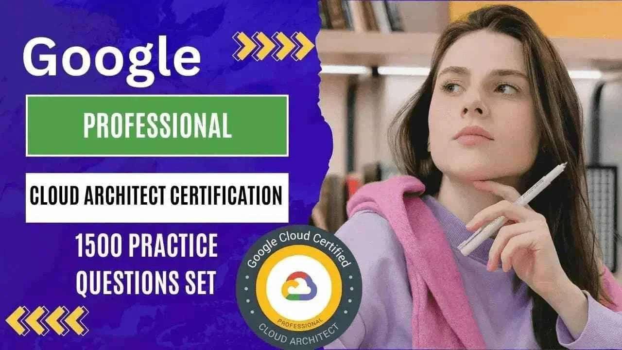 Google Professional Cloud Architect practice questions online course by ITPracticeTests, featuring comprehensive exam prep materials.