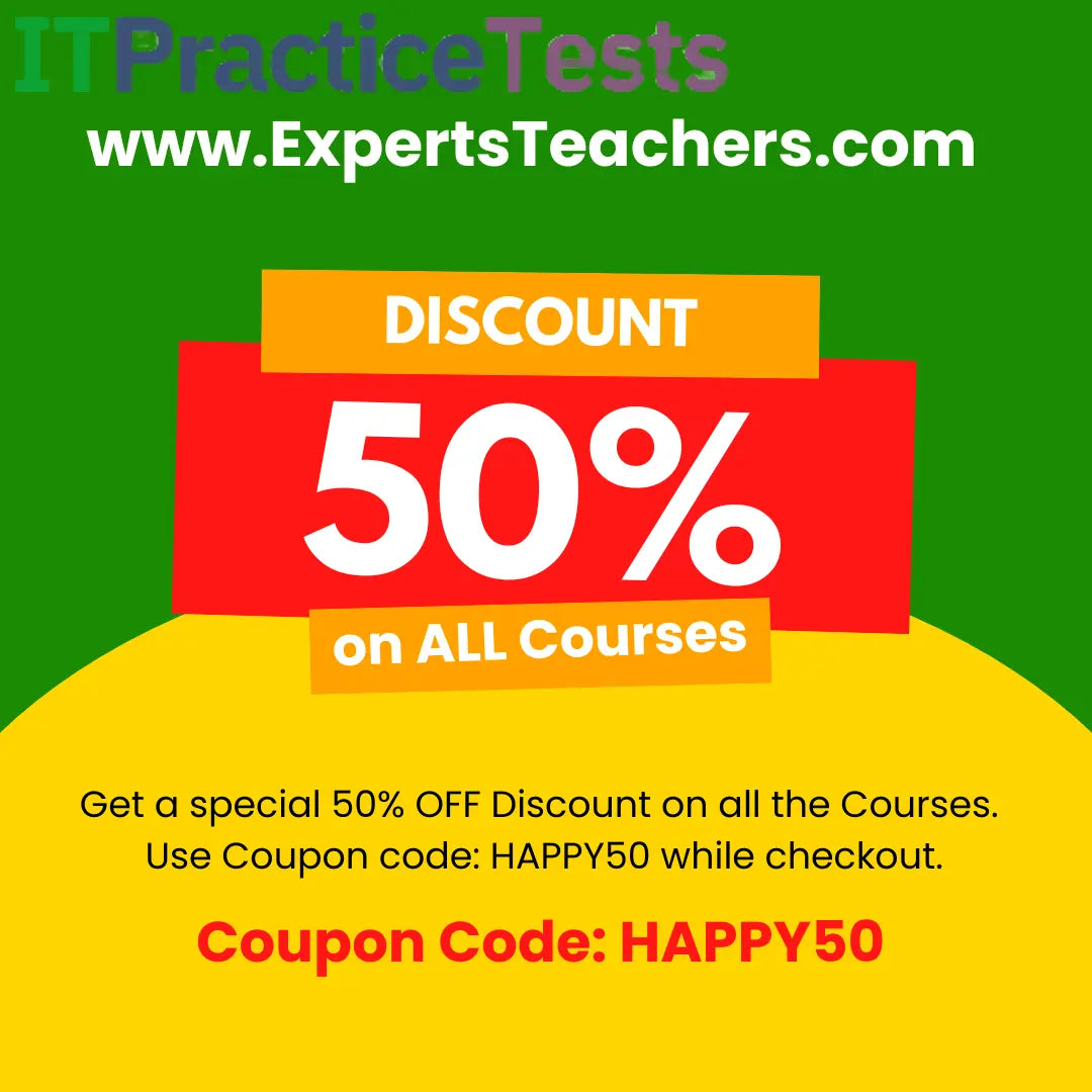 Maximize Your Learning with ExpertsTeachers' Online Resources ITPracticeTests
