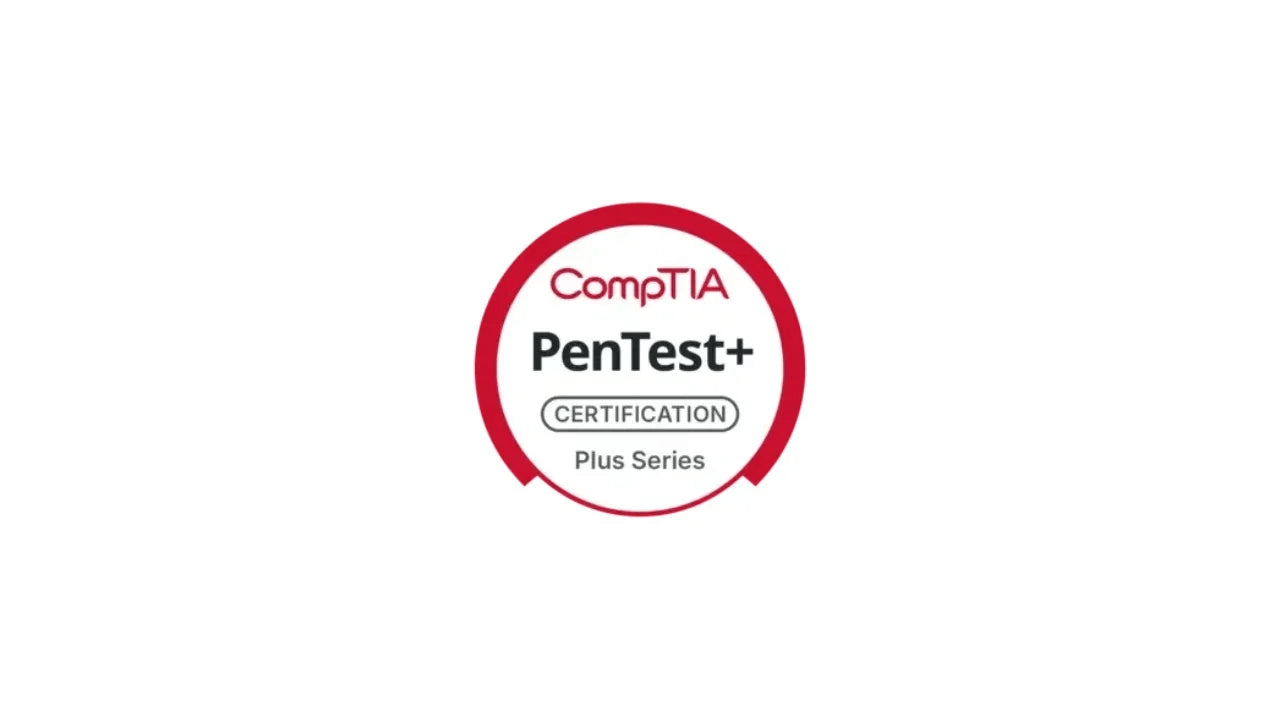 CompTIA PenTest+ PT0-003 practice tests by ITPracticeTests showing online course cover with 600+ questions for exam prep.