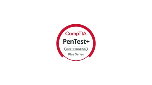 CompTIA PenTest+ PT0-003 practice tests by ITPracticeTests showing online course cover with 600+ questions for exam prep.