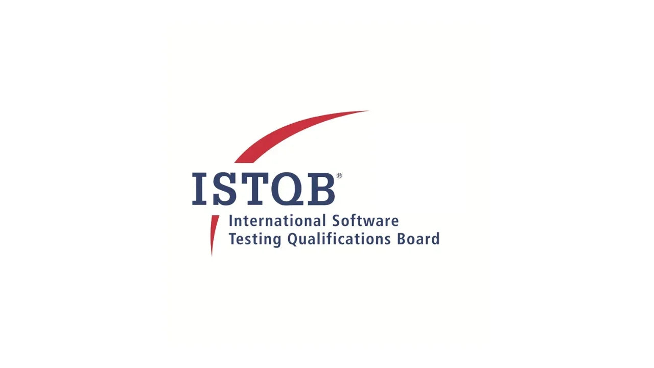 ISTQB Foundation Level practice exams by ITPracticeTests showing a computer screen with sample questions and exam interface.