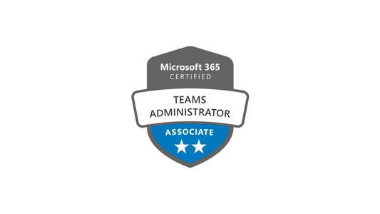 MS-700 Microsoft Teams Admin Exam Prep online course by ITPracticeTests showing a course cover with 600+ practice questions.