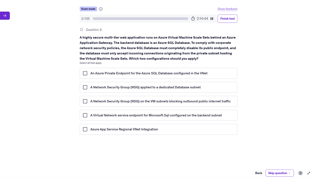 Microsoft AZ-305 Practice Tests: 2026 Exam Prep