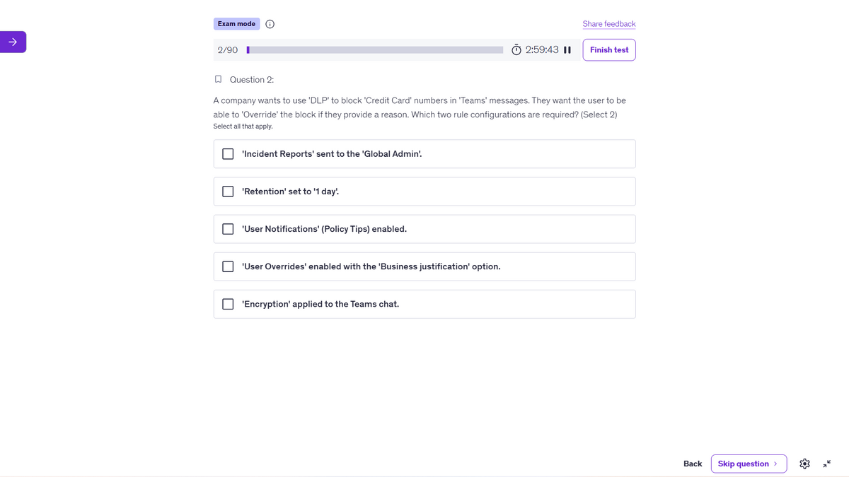 Microsoft SC-401 Practice Tests | Info Security Admin 2026