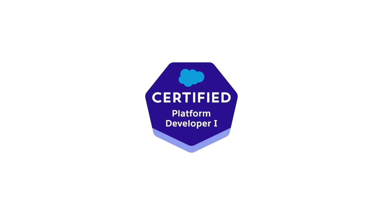 Salesforce PD1 Certification Practice Tests 2026 Pro online course by ITPracticeTests, featuring exam questions on a digital device.